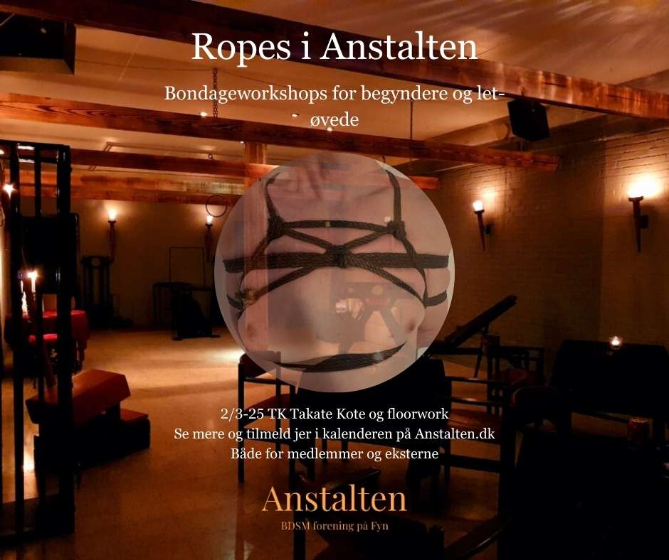 Ropes i Anstalten - Workshop i japansk bondage - TK Takate Kote