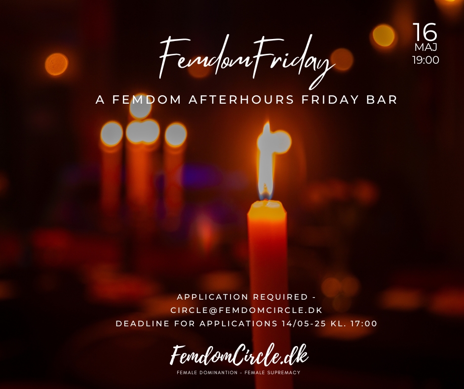 FemdomCircle Presents FemdomFriday - En femdom-fredagsbar!