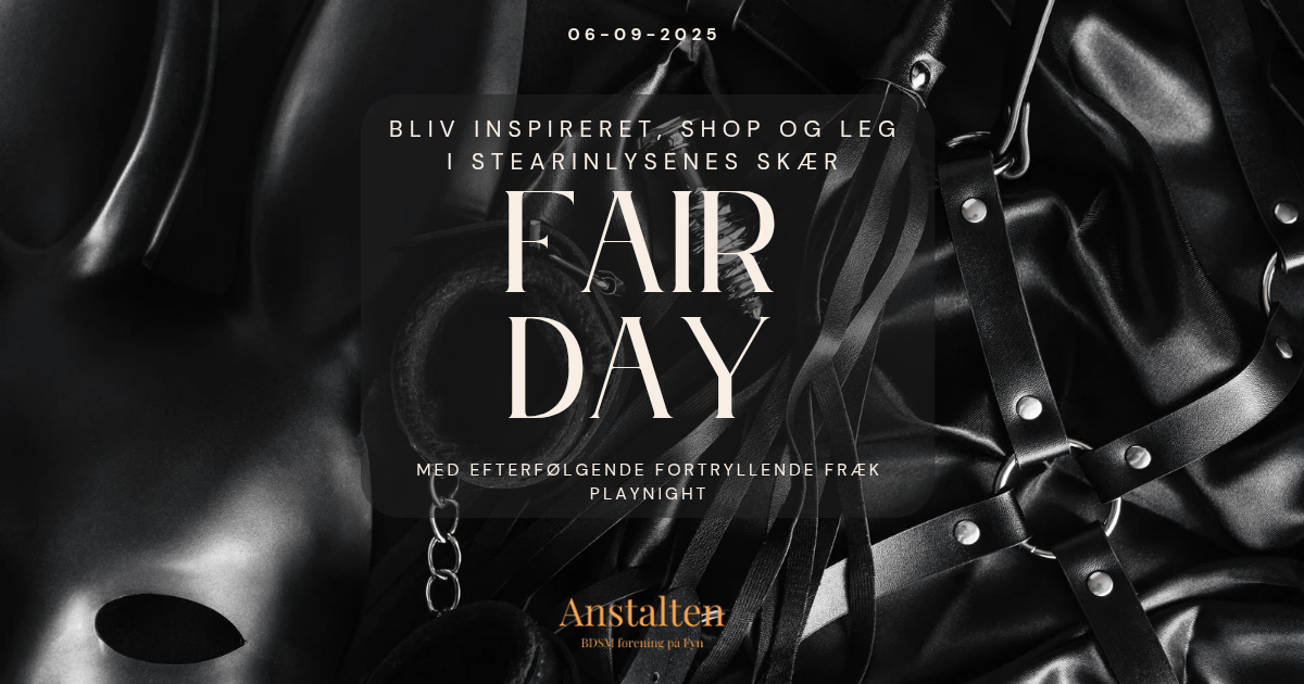 Fair Day med efterfølgende Play Night i Anstalten