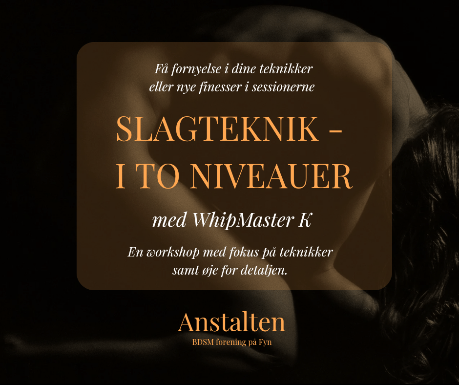 Slagteknik i to niveauer - med WhipMaster K
